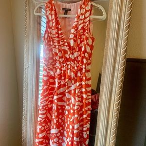 Maxi dress with belt